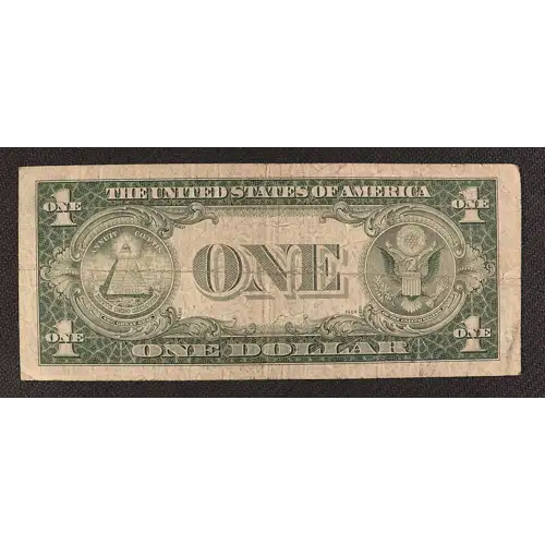 $1 1935-A blue seal. Small Silver Certificates 1610 (3)