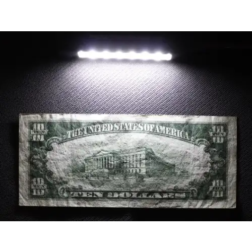 $10 1953 blue seal. Small Silver Certificates 1706
