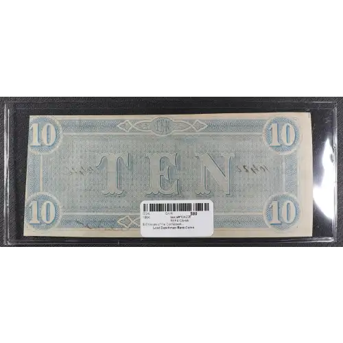 $10   Issues of the Confederate States of America CS-68