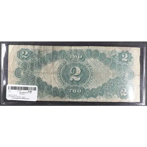 $2  Small Red, scalloped Legal Tender Issues 60 (3)