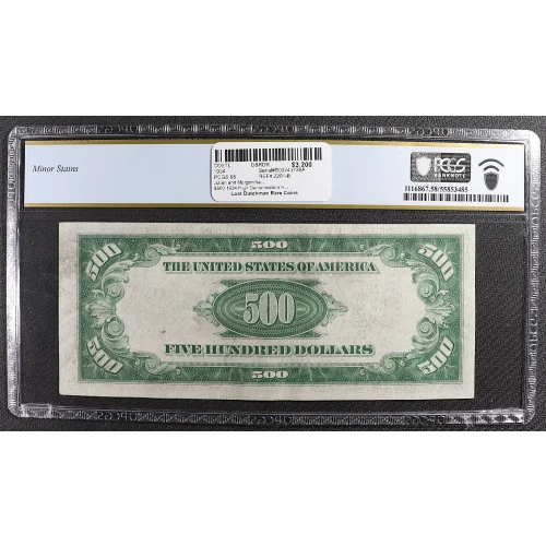 $500 1934  High Denomination Notes 2201-B