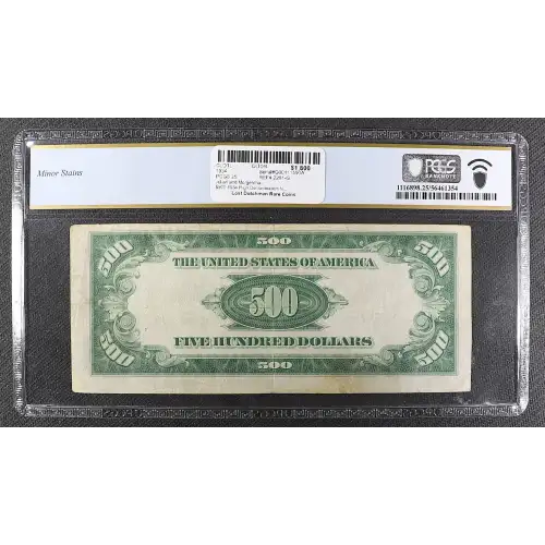 $500 1934  High Denomination Notes 2201-G