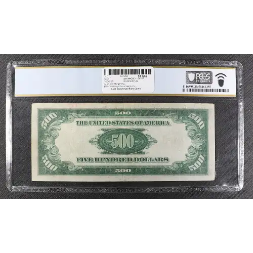 $500 1934  High Denomination Notes 2201-G (2)