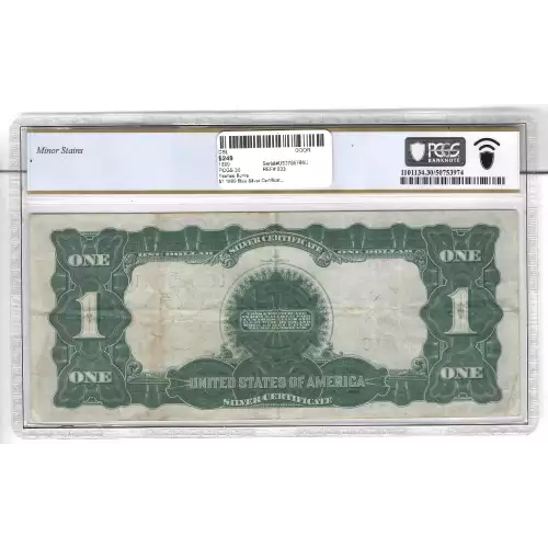 $1 1899 Blue Silver Certificates 233