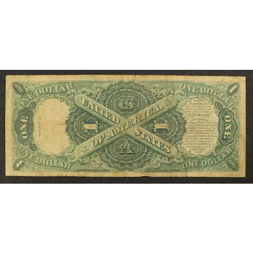 $1 1917 Small Red, scalloped Legal Tender Issues 36 (3)