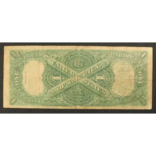$1 1917 Small Red, scalloped Legal Tender Issues 39 (2)