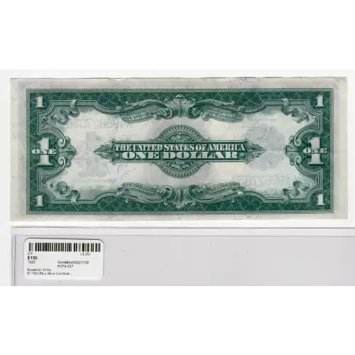 $1 1923 Blue Silver Certificates 237 (2)
