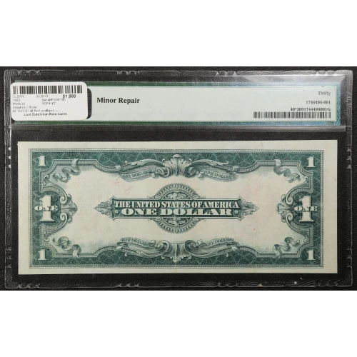 $1 1923 Small Red, scalloped Legal Tender Issues 40*