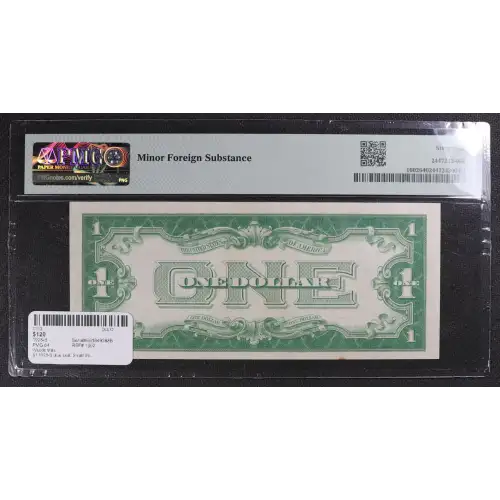 $1 1928-B blue seal. Small Silver Certificates 1602 (2)