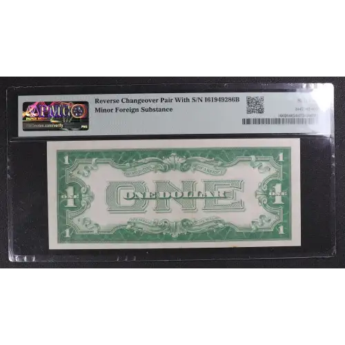 $1 1928-D blue seal. Small Silver Certificates 1604 (2)