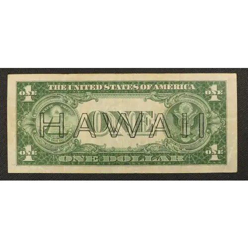 $1 1935-A brown seal Emergency Notes Issued During WW2 2300 (2)