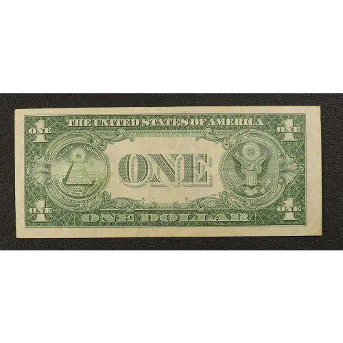 $1 1935-A yellow seal Emergency Notes Issued During WW2 2306 (3)