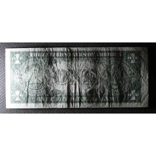 $1 1935-A yellow seal Emergency Notes Issued During WW2 2306 (2)