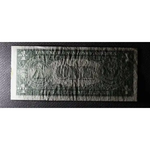 $1 1935-A yellow seal Emergency Notes Issued During WW2 2306 (4)