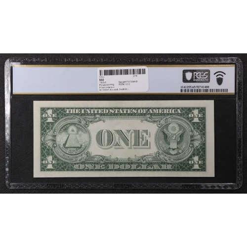 $1 1935-F blue seal. Small Silver Certificates 1615