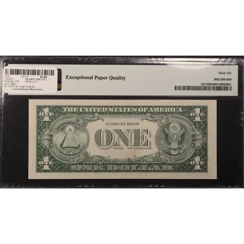 $1 1935-G blue seal. Small Silver Certificates 1617 (2)