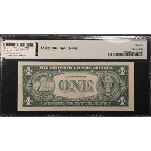 $1 1935-G blue seal. Small Silver Certificates 1617 (2)