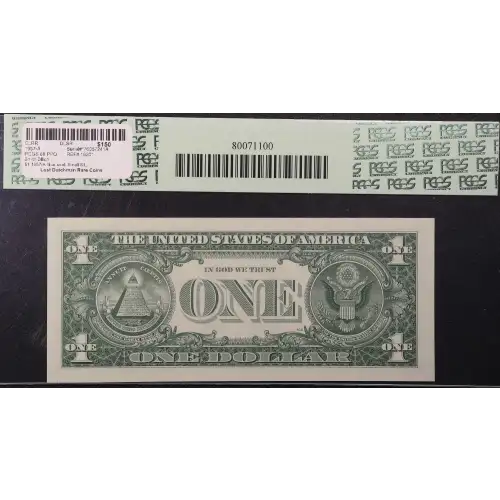 $1 1957-A blue seal. Small Silver Certificates 1620* (2)