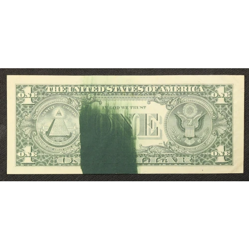 $1 1995 Green seal. Small Size $1 Federal Reserve Notes 1921-E (3)