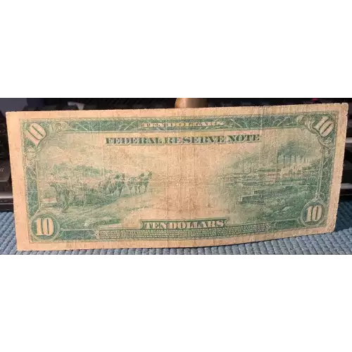 $10 1914 Red Seal Federal Reserve Notes 951A (2)