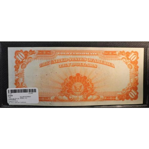 $10 1922 Gold Gold Certificates 1173 (2)