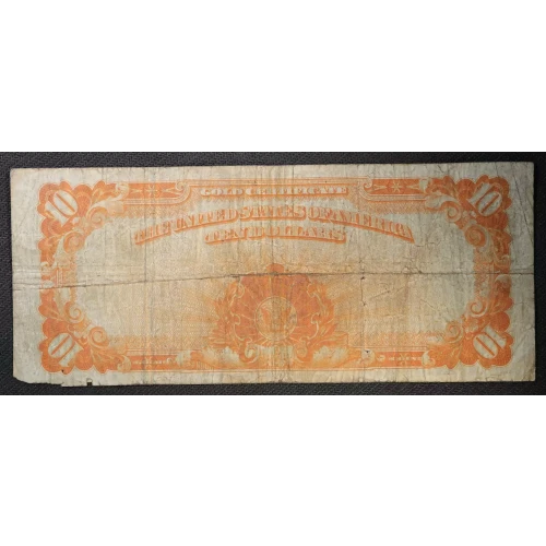 $10 1922 Gold Gold Certificates 1173 (3)