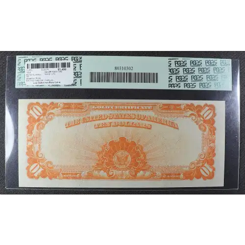 $10 1922 Gold Gold Certificates 1173 (2)