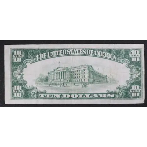 $10 1928 Gold Seal Small Size Gold Certificates 2400 (2)