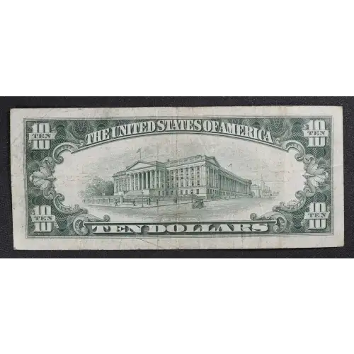 $10 1934-D.  Small Size $10 Federal Reserve Notes 2009-G*