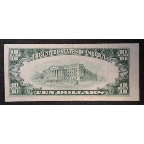 $10 1950-D.  Small Size $10 Federal Reserve Notes 2014-H* (3)