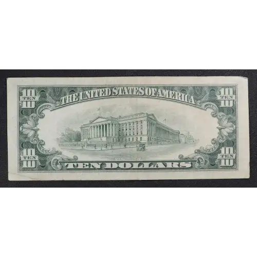 $10 1950-E.  Small Size $10 Federal Reserve Notes 2015-G* (2)