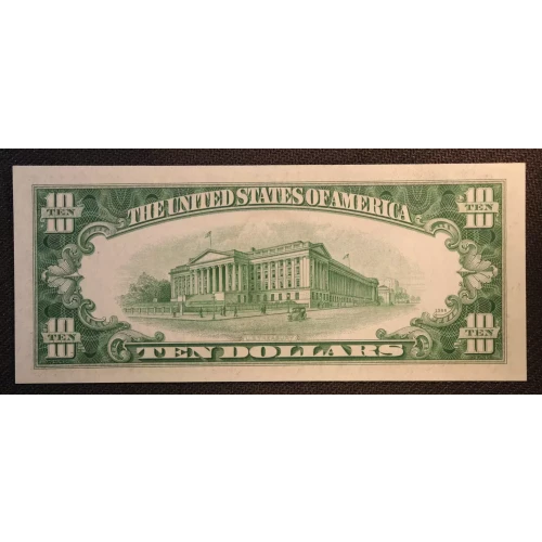 $10 1950  Small Size $10 Federal Reserve Notes 2010-A (2)