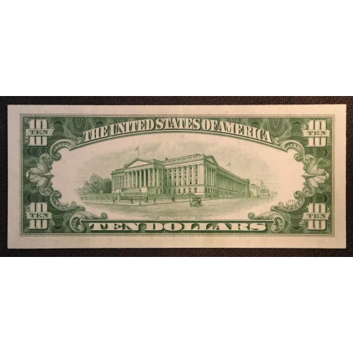 $10 1950  Small Size $10 Federal Reserve Notes 2010-B (2)