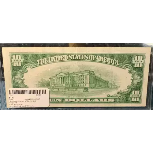 $10 1950  Small Size $10 Federal Reserve Notes 2010-C* (3)