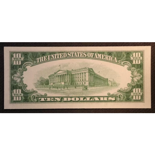 $10 1950  Small Size $10 Federal Reserve Notes 2010-G (2)