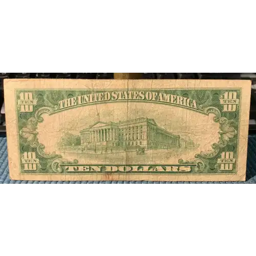 $10 1950  Small Size $10 Federal Reserve Notes 2010-H* (2)