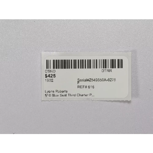 $10  Blue Seal Third Charter Period 616 (3)