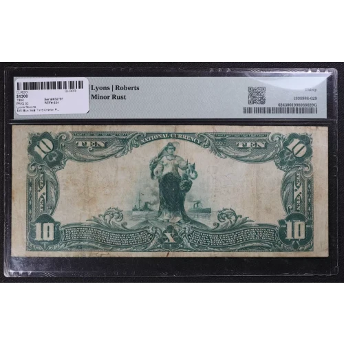 $10  Blue Seal Third Charter Period 624