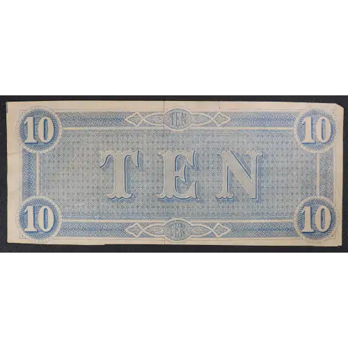 $10   Issues of the Confederate States of America CS-68 (3)