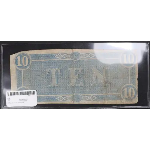 $10   Issues of the Confederate States of America CS-68