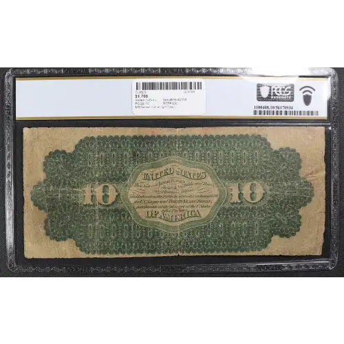 $10 Series 1-25 at right Type 1 right center Legal Tender Issues 93c