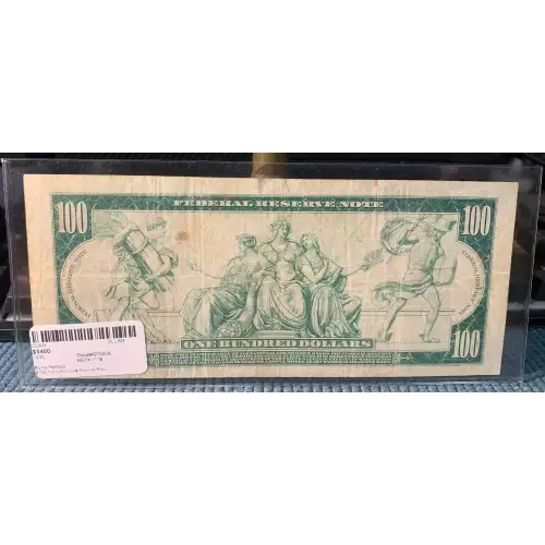 $100 1914 Red Seal Federal Reserve Notes 1116