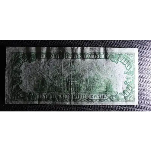 $100 1929 brown seal Small Federal Reserve Bank Notes 1890-B (4)