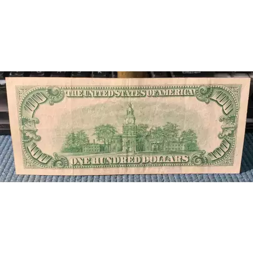 $100 1950  Small Size $100 Federal Reserve Notes 2157-Lm (3)