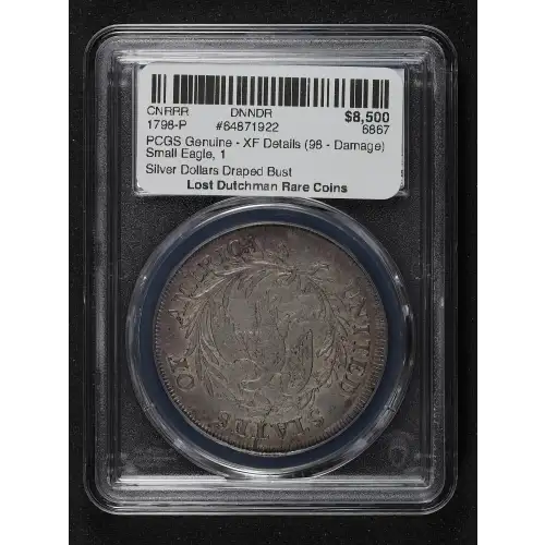 1798 $1 Small Eagle, 13 Stars (6)
