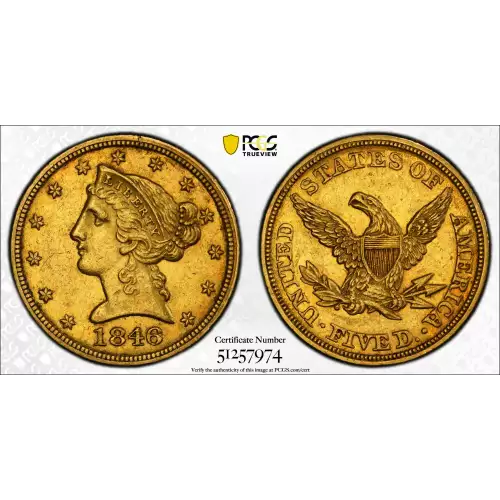 1846 $5 Large Date (2)