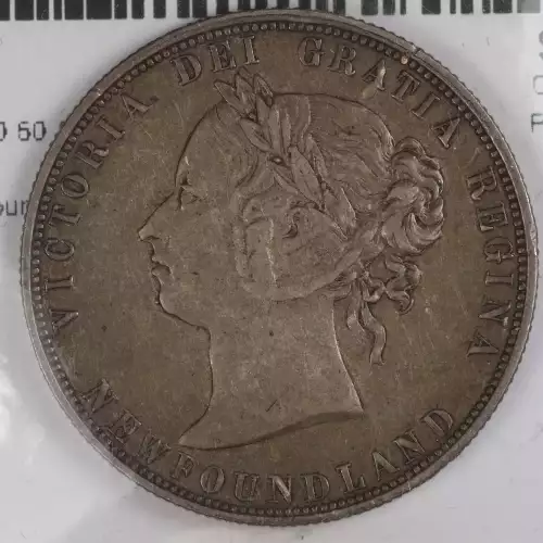 1874 Canada / Newfoundland 50 Cents
