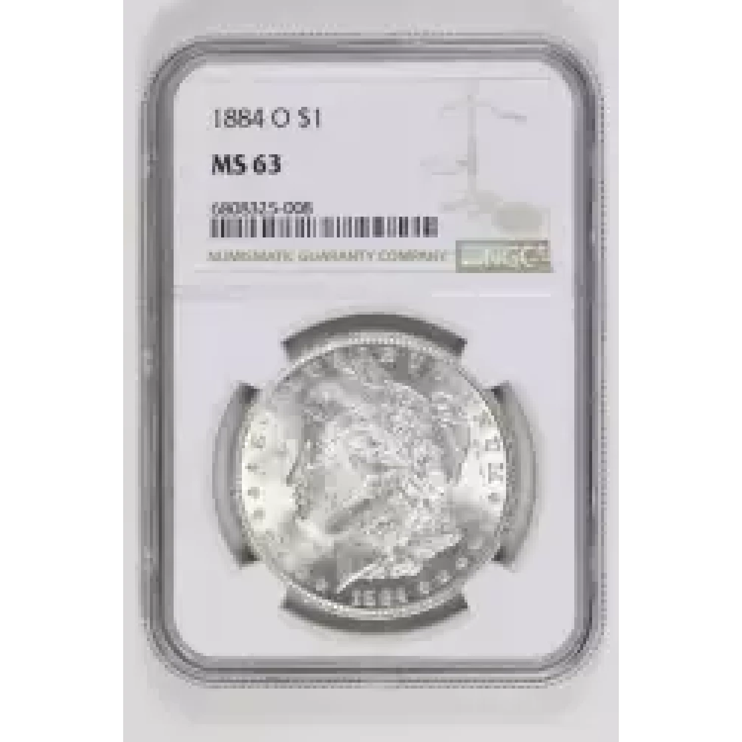 1884-O Morgan Silver Dollar NGC MS-63 - Lost Dutchman Rare Coins