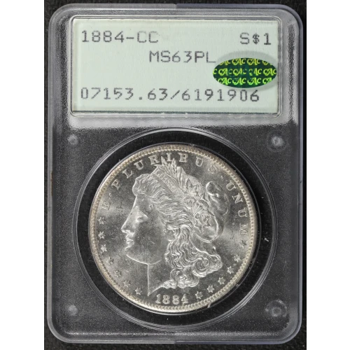 1884-CC $1, PL