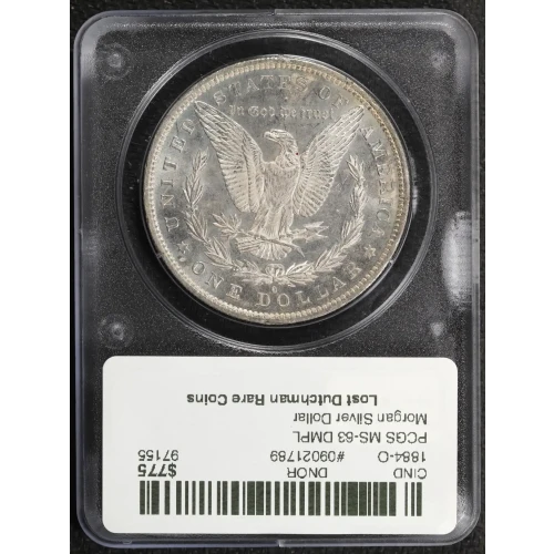 1884-O $1, DMPL